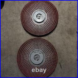 Nilfisk Advance 19 Floor Machine Pad Driver Red Poly Pad Holder