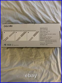 OGORI Cordless Electric Spin Hardwood Floor Mop With Resuable Buffer Pads