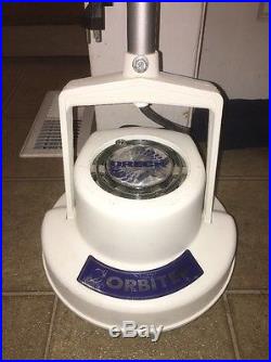 ORECK ORBITER Floor Buffer Polisher Scrubber ORB600MW WITH PADS AND BRUSHES