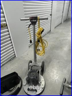 Orbot Vibe TL Walk-Behind Floor Scrubber Polisher, Weights, Pads & More