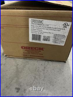 Oreck Commercial Orbiter Hard Floor Cleaner Machine ORB550MC Gray with Attachments Oreck Commercial Orbiter Hard Floor Cleaner Machine ORB550MC Gray with Attachments