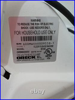 Oreck Orbiter Buffer Polisher Heavy Duty Machine Only No Pads Or Brushes