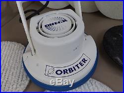 Oreck Orbiter Multi Purpose Floor Buffer Polisher Carpet Scrubber Machine + Pads