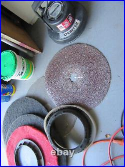 Oreck Orbiter Ultra Floor Buffer Polisher Scrubbing Waxing Machine w pads discs