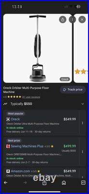 Oreck Orbiter Ultra Multi Purpose Floor Machine Works On Hardwood And Carpet Oreck Orbiter Ultra Multi Purpose Floor Machine Works On Hardwood And Carpet