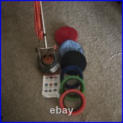 Oreck Orbiter Walk-Behind Floor Scrubber Buffer Polisher with Pads Hard Floor