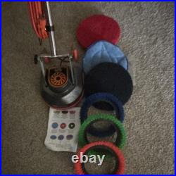 Oreck Orbiter Walk-Behind Floor Scrubber Buffer Polisher with Pads Hard Floor