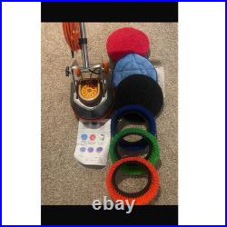 Oreck Orbiter Walk-Behind Floor Scrubber Buffer Polisher with Pads Multi-Purpose