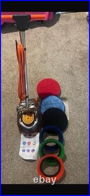 Oreck Orbiter Walk-Behind Floor Scrubber Buffer Polisher with Pads Multi-Purpose