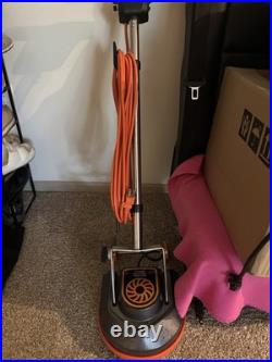 Oreck Orbiter Walk-Behind Floor Scrubber Buffer Polisher with Pads Multi-Purpose