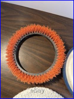 Oreck Orbiter XL ORB600MW Floor Machine BufferPolisher With Pads & Brushes