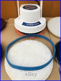 Oreck XL Orbiter ORB 600MW Multi Purpose Floor Cleaner. Loaded W All Pads