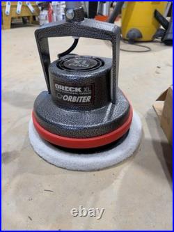 Oreck XL PRO Grade Orbiter Hard Floor Cleaner Multi Purpose Tested With Extras