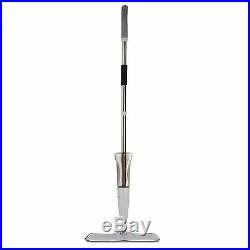 OurHouse Grey SR22010 Fine Mist Spray Floor Mop Cleaner Polisher Changeable Pads