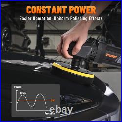 PLS03A Buffer Polisher Kit for Car, 12.5 Amp 6 Inch/7 Inch Rotary Car Polisher W PLS03A Buffer Polisher Kit for Car, 12.5 Amp 6 Inch/7 Inch Rotary Car Polisher W