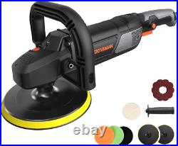 PLS03A Buffer Polisher Kit for Car, 12.5 Amp 6 Inch/7 Inch Rotary Car Polisher W PLS03A Buffer Polisher Kit for Car, 12.5 Amp 6 Inch/7 Inch Rotary Car Polisher W