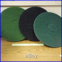 PRO-LINK Floor Buffer Scrubbing Pads 21/LOT! 15 Diameter, 3/4 and 1 Thickness