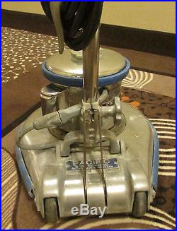 Pacific 15 Heavy Duty Floor Polisher/Scrubber Machine 4 Brushes + 1 Pad Holder
