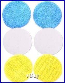 Pack Of 3 Pairs Of Washable Ewbank Spare Pads For Ewbank Floor Polisher