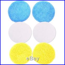 Pack of 3 Pairs of Washable Ewbank Spare Pads for Ewbank Floor Polisher