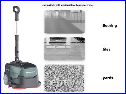 Pakroman 15 Lightweight Commercial Floor Scrubber Machine Cordless Rechargeable