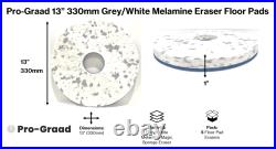Pro-Graad Grey/White Melamine Eraser Floor Pad