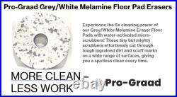 Pro-Graad Grey/White Melamine Eraser Floor Pad
