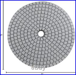 Professional 7 Wet Polishing Pads Set of 7