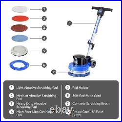 Prolux Core 13 inch Electric Floor Buffer Scrubber and Polisher Machine All
