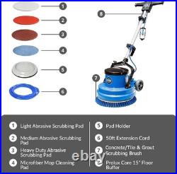 Prolux Core 15 inch Floor Buffer Scrubber and Polisher Cleaning Machine
