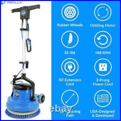 Prolux Core Heavy Duty 15 inch Floor Buffer Scrubber and Polisher Cleaning Ma