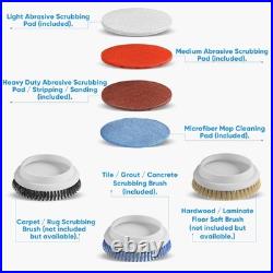 Prolux Core Heavy Duty 15 inch Floor Buffer Scrubber and Polisher Cleaning Machi