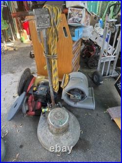 Puerta Corded Floor Scrubber Buffer with Disc Pad, Tile & Grout, Used