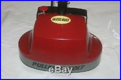 Pullman-Holt Gloss Boss Mini Floor Scrubber & Buffer Brushes & Pads MINT CONDTN