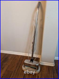 RARE 1950s MCM Regina Mid Century Twin Floor Buffer Cleaner Polisher Chrome
