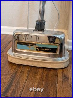 RARE 1950s MCM Regina Mid Century Twin Floor Buffer Cleaner Polisher Chrome