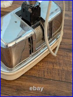 RARE 1950s MCM Regina Mid Century Twin Floor Buffer Cleaner Polisher Chrome