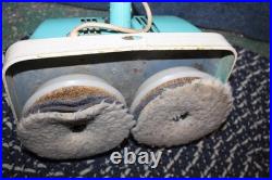 REGINA heavy duty DUAL BRUSH 1960's Floor polisher scrubber Great Condition