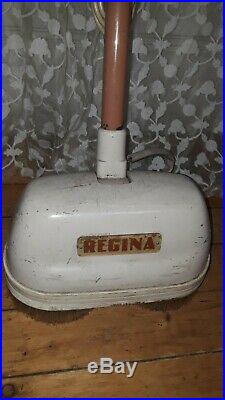 Regina Floor Buffer Scrubber Vintage model TS+2brushes+2pads(P357)p