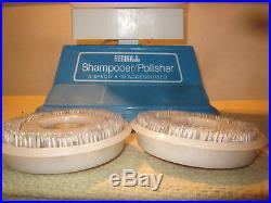 Regina Floor Polisher Buffer Scrubber Cleaner Shampooer Waxer Twin Brush Pads 3s