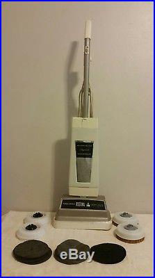 Regina Floor Polisher Buffer Shampooer 3 Speed P781A with Brushes and Pads