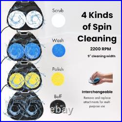 Revitalize Your Floors with EP170 Powerful Floor Scrubber and Polisher, 8 lbs