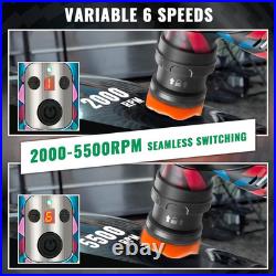 S5 Cordless Mini Car Polisher Buffer Sander Dual Action Rotary Small Polishing M