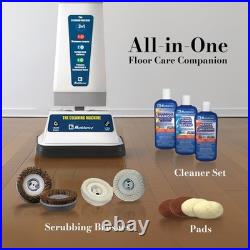 Shampooer and Polisher Cleaning Machine, Floor Cleaner with 1100-rpm Motor, 5