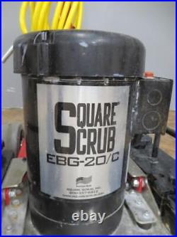 Square Scrub PIVOT Model EBG-20/C 20 Corded Orbital Floor Scrubber