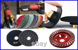 Stone concrete floor wet polisher 10 grinding wheel 50 granite marble polish pad Stone concrete floor wet polisher 10 grinding wheel 50 granite marble polish pad