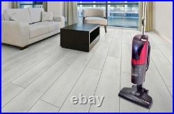 Stylish 4-in-1 Floor Polisher & Vacuum Efficient Cleaning Solution, Red Finish
