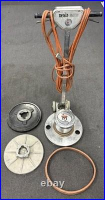 THORO-MATIC FLOOR BUFFER BURNISHER With 2 PAD DRIVERS (MVP039302)