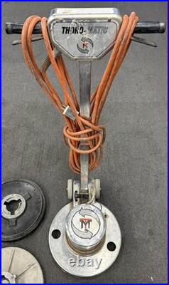 THORO-MATIC FLOOR BUFFER BURNISHER With 2 PAD DRIVERS (MVP039302)