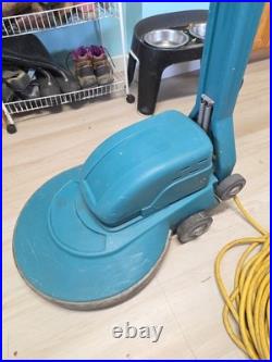 Tennant 2340 Walk Behind Floor Scrubber Corded Burnisher Buffer With Extra Pads